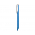 Ручка пластиковая шариковая Fillip, голубой/белый, фото 1
