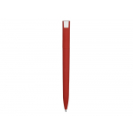 Ручка пластиковая soft-touch шариковая Zorro, красный/белый, фото 3