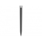 Ручка пластиковая soft-touch шариковая Zorro, серый/белый, фото 3