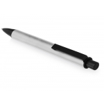 Ручка металлическая шариковая Ellipse овальной формы, серебристый/черный, фото 3