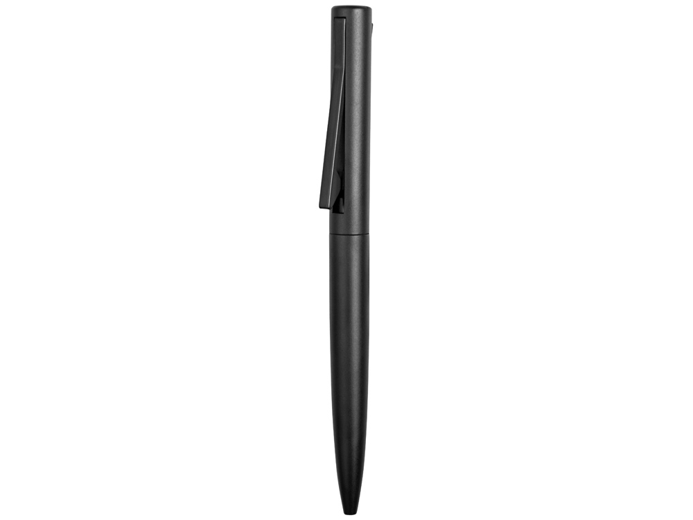 Ручка металлическая шариковая Bevel, черный - купить оптом