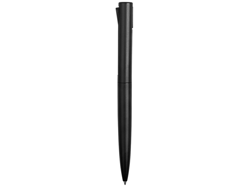 Ручка металлическая шариковая Bevel, черный - купить оптом