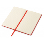Блокнот Notepeno 130x205 мм с тонированными линованными страницами, красный, фото 2