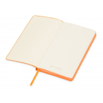 Блокнот Notepeno 130x205 мм с тонированными линованными страницами, оранжевый, фото 1