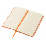 Блокнот Notepeno 130x205 мм с тонированными линованными страницами, оранжевый, фото 2