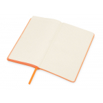 Блокнот Notepeno 130x205 мм с тонированными линованными страницами, оранжевый, фото 3