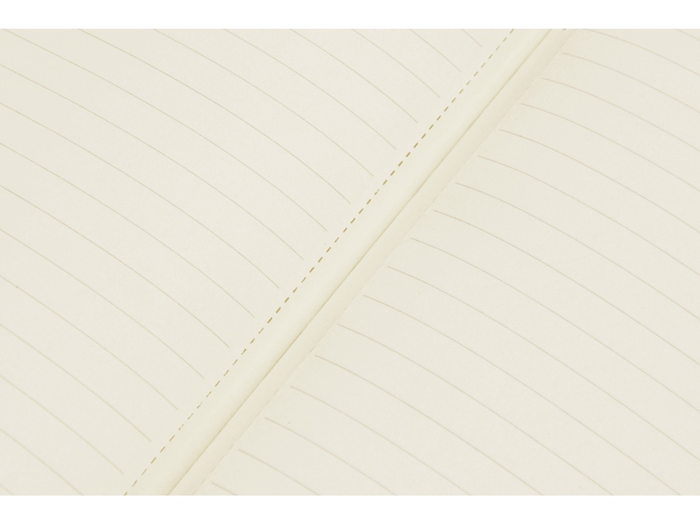 Блокнот Notepeno 130x205 мм с тонированными линованными страницами, белый - купить оптом