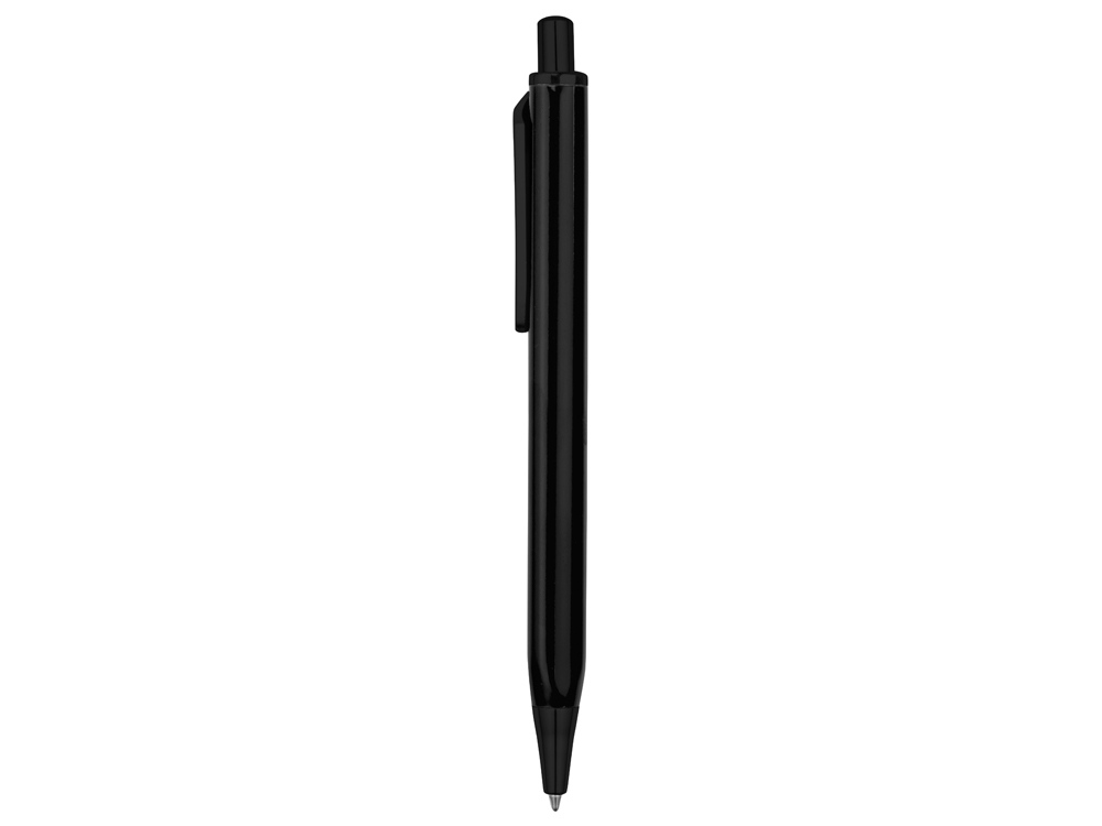 Ручка металлическая шариковая трехгранная Riddle, черный - купить оптом