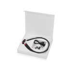 Беспроводные наушники с микрофоном Soundway, черный/красный, фото 4