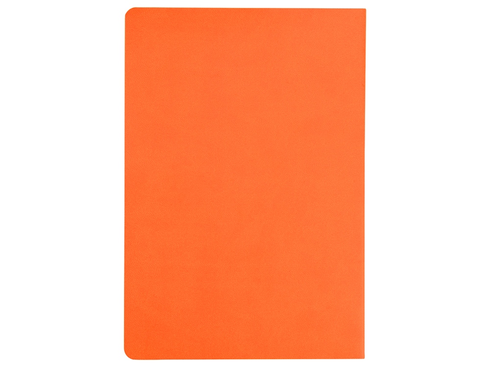 Блокнот Wispy линованный в мягкой обложке, оранжевый - купить оптом