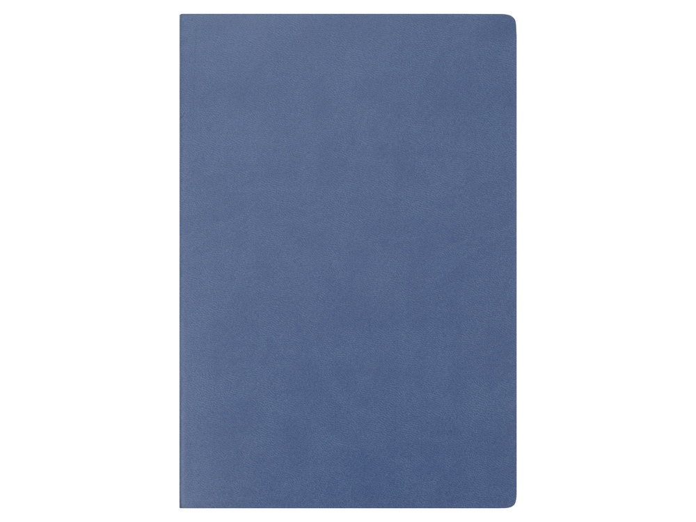 Блокнот Wispy линованный в мягкой обложке, темно-синий - купить оптом