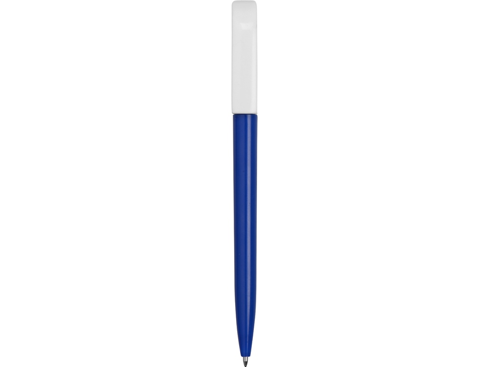 Ручка пластиковая шариковая Миллениум Color BRL, синий/белый - купить оптом
