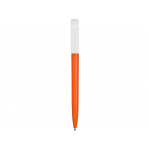 Ручка пластиковая шариковая Миллениум Color BRL, оранжевый/белый, фото 1