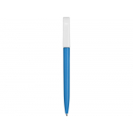 Ручка пластиковая шариковая Миллениум Color BRL, голубой/белый, фото 1