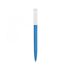 Ручка пластиковая шариковая Миллениум Color BRL, голубой/белый - купить оптом