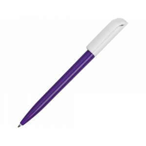 Ручка пластиковая шариковая Миллениум Color BRL, фиолетовый/белый - купить оптом