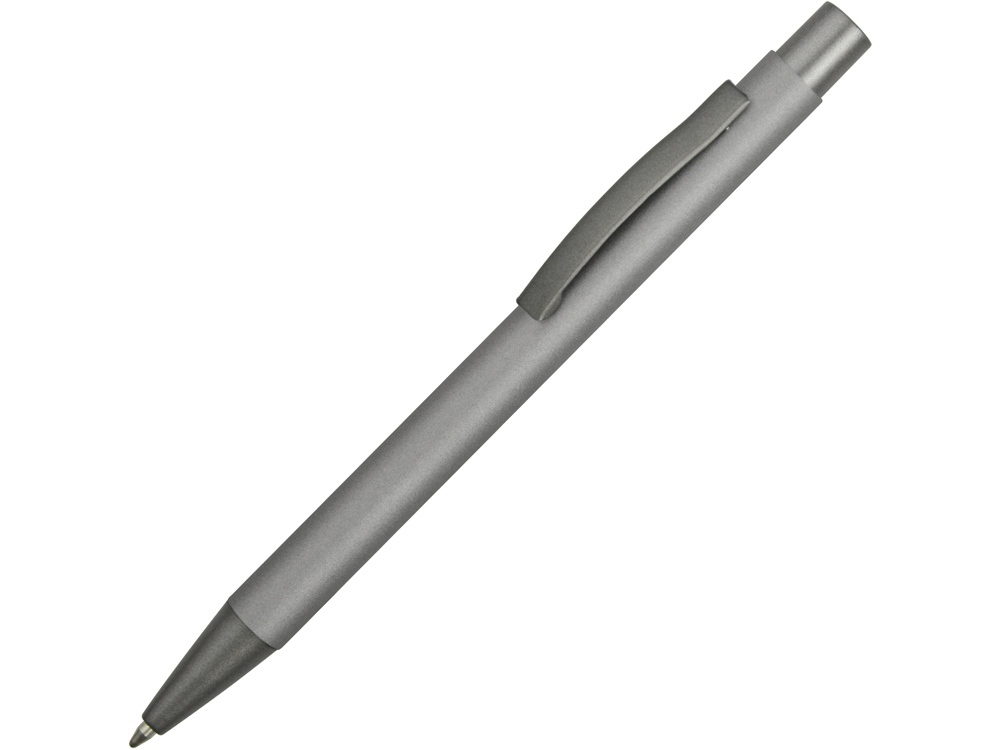 Ручка металлическая soft touch шариковая Tender, серый - купить оптом