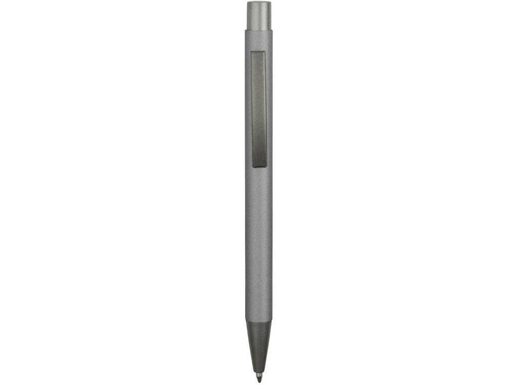 Ручка металлическая soft touch шариковая Tender, серый - купить оптом