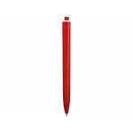 Ручка пластиковая трехгранная шариковая Lateen, красный/белый, фото 4