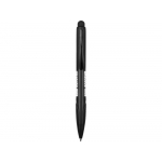 Ручка-стилус шариковая Light, черная с белой подсветкой, черный, фото 3
