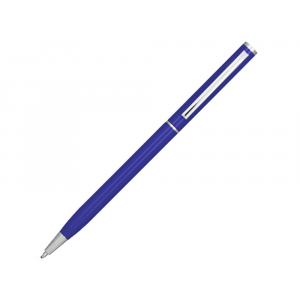 Ручка металлическая шариковая Slim, синий - купить оптом