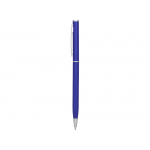 Ручка металлическая шариковая Slim, синий, фото 1