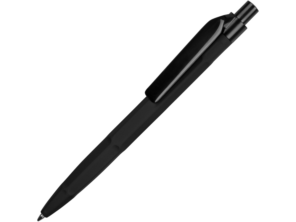 Ручка пластиковая шариковая Prodir QS30 PRP софт-тач, черный - купить оптом