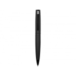 Ручка металлическая шариковая Uma VIP GUM soft-touch с зеркальной гравировкой, черный, фото 2