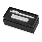 Подарочный набор White top с ручкой и зарядным устройством, белый, фото 1