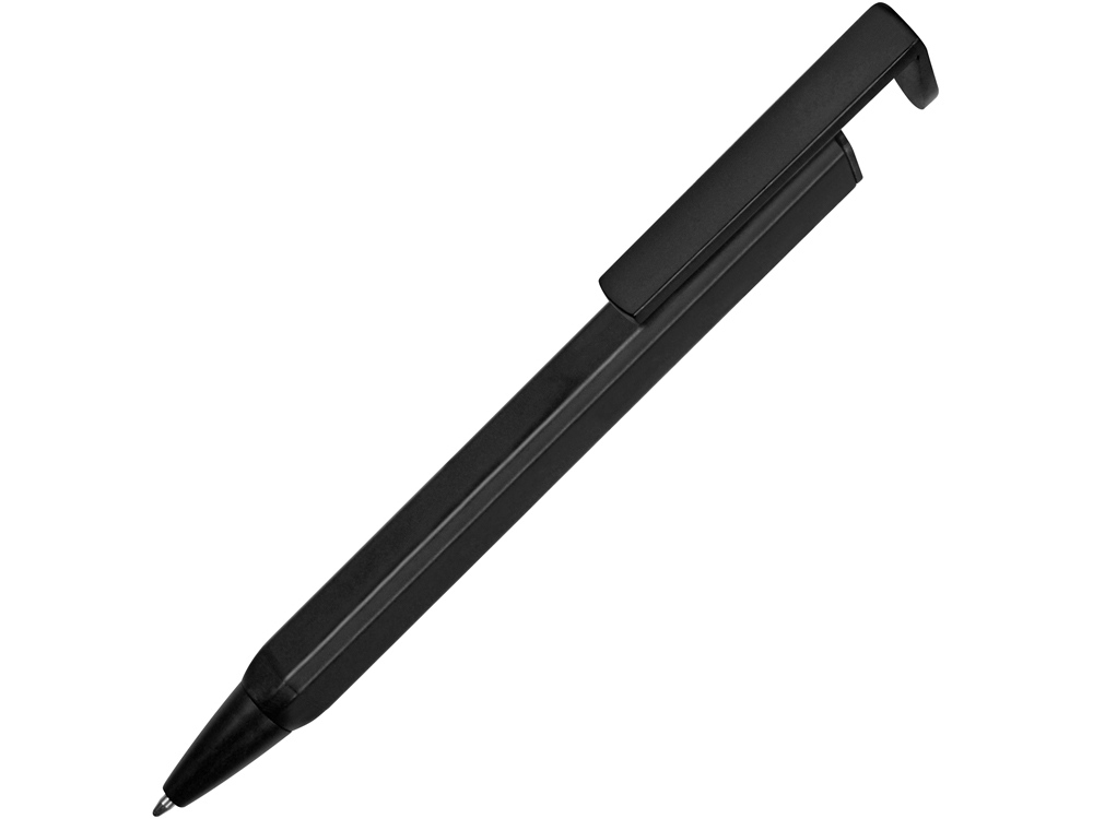 Подарочный набор Q-edge с флешкой, ручкой-подставкой и блокнотом А5, черный - купить оптом