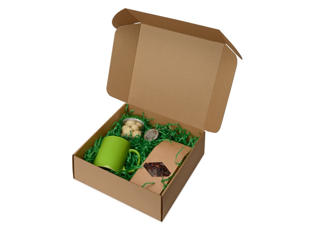 Подарочный набор Tea Cup Superior, зеленое яблоко - купить оптом