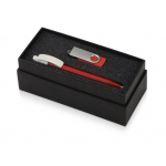 Подарочный набор Uma Memory с ручкой и флешкой, красный, фото 1