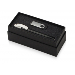 Подарочный набор Uma Memory с ручкой и флешкой, черный, фото 1
