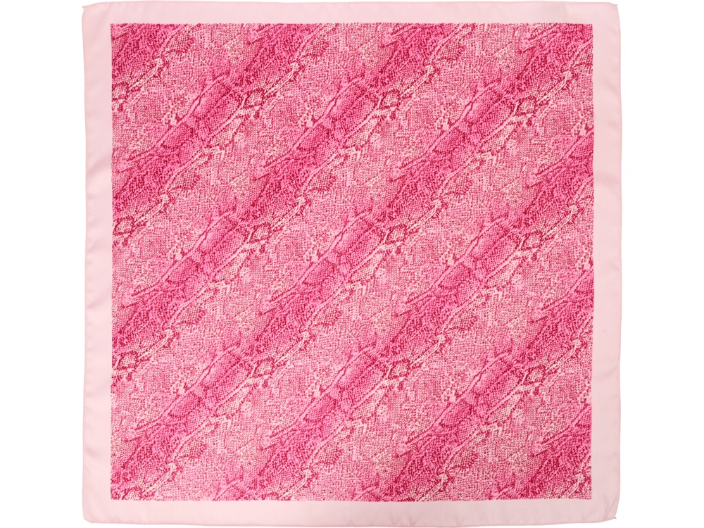 Платок розовый 500*515 мм в подарочном мешке - купить оптом