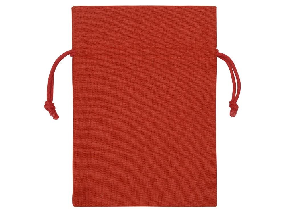 Платок бордовый 520*520 мм в подарочном мешке - купить оптом