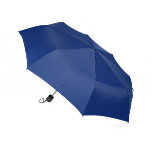 Зонт складной Columbus, механический, 3 сложения, с чехлом, кл. синий - купить оптом