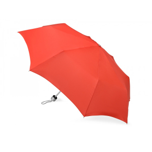 Зонт складной Tempe, механический, 3 сложения, с чехлом, красный - купить оптом