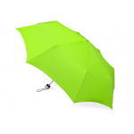 Зонт складной Tempe, механический, 3 сложения, с чехлом, зеленое яблоко, фото 1