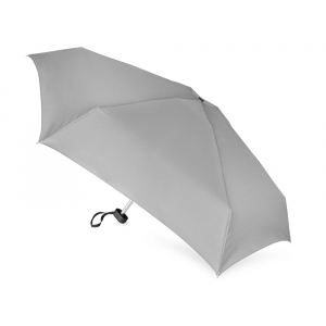 Зонт складной Frisco, механический, 5 сложений, в футляре, серый - купить оптом