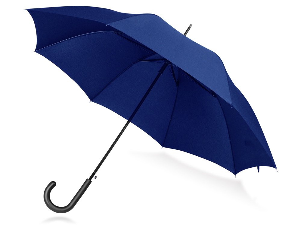 Зонт-трость Wind, полуавтомат, темно-синий - купить оптом