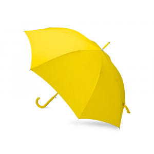 Зонт-трость Color полуавтомат, желтый - купить оптом