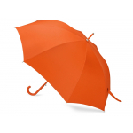 Зонт-трость Silver Color полуавтомат, оранжевый/серебристый, фото 1