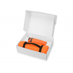 Подарочный набор Cozy с пледом и термокружкой, оранжевый, фото 1