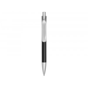 Ручка металлическая шариковая Large, черный/серебристый - купить оптом