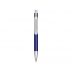Ручка металлическая шариковая Large, синий/серебристый, фото 1