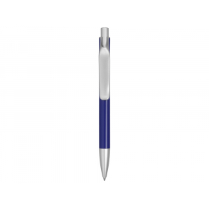 Ручка металлическая шариковая Large, синий/серебристый - купить оптом