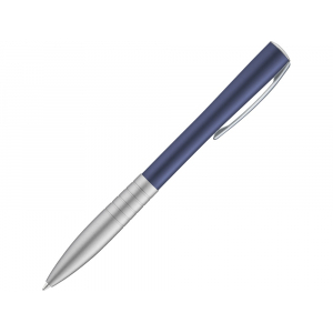 Ручка шариковая металлическая RAISE, темно-синий/серый - купить оптом
