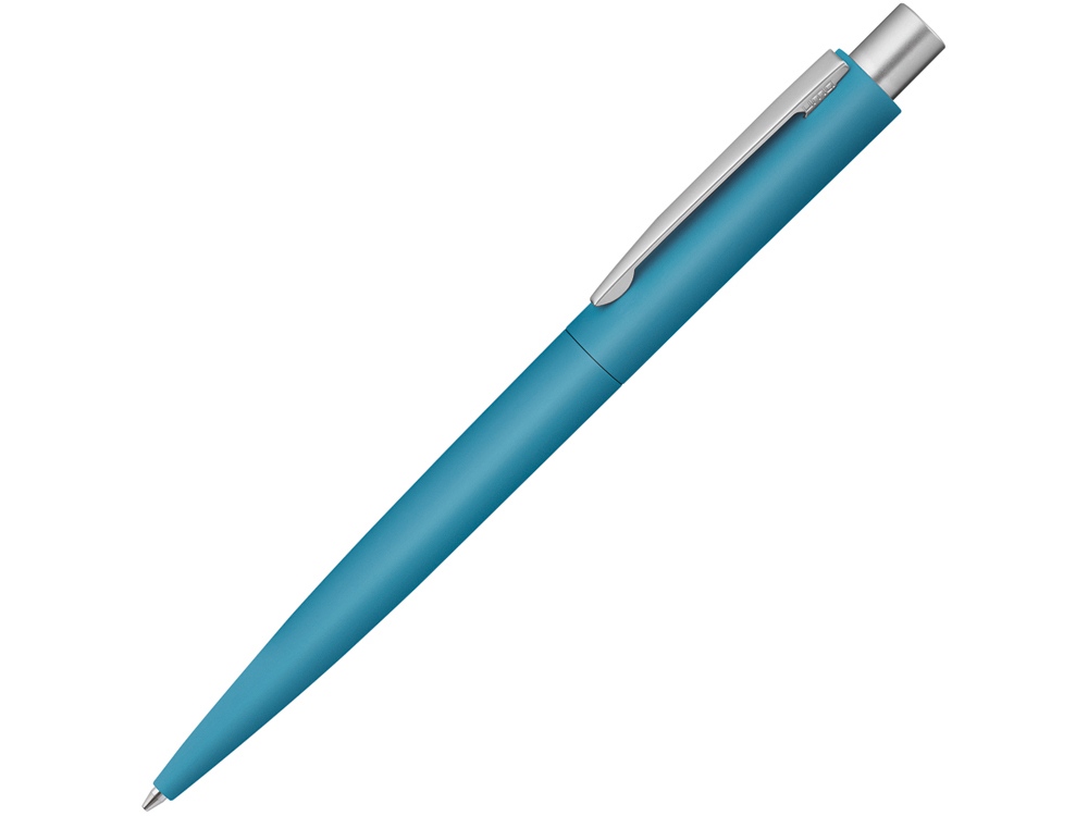 Ручка шариковая металлическая LUMOS GUM, голубой - купить оптом