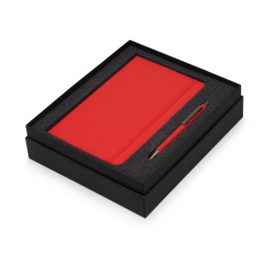 Подарочный набор Moleskine Van Gogh с блокнотом А5 Soft и ручкой, красный - купить оптом