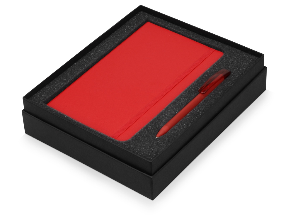 Подарочный набор Moleskine Amelie с блокнотом А5 Soft и ручкой, красный - купить оптом